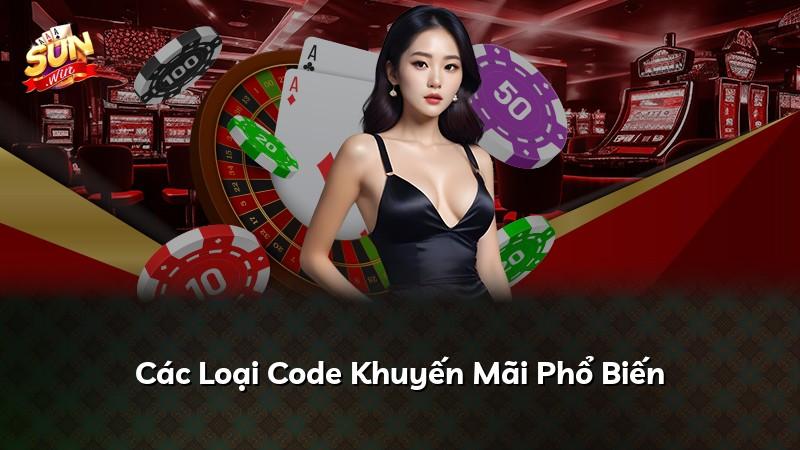 Các Loại Code Khuyến Mãi Phổ Biến